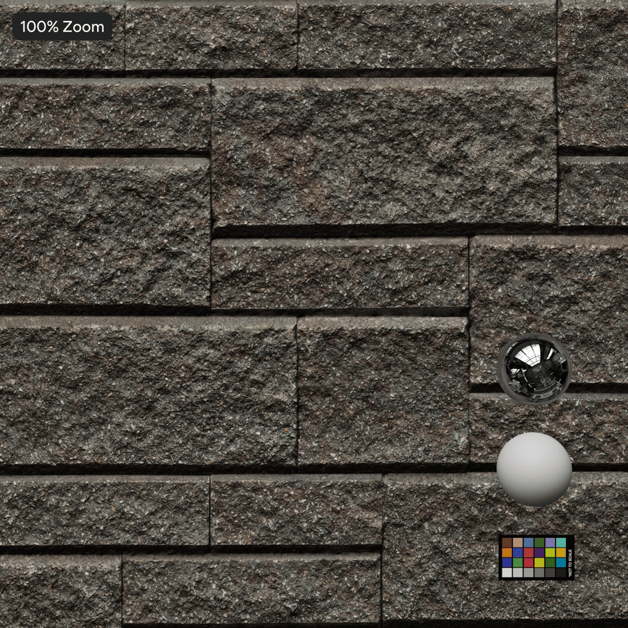 Texture de mur en pierre Roughness