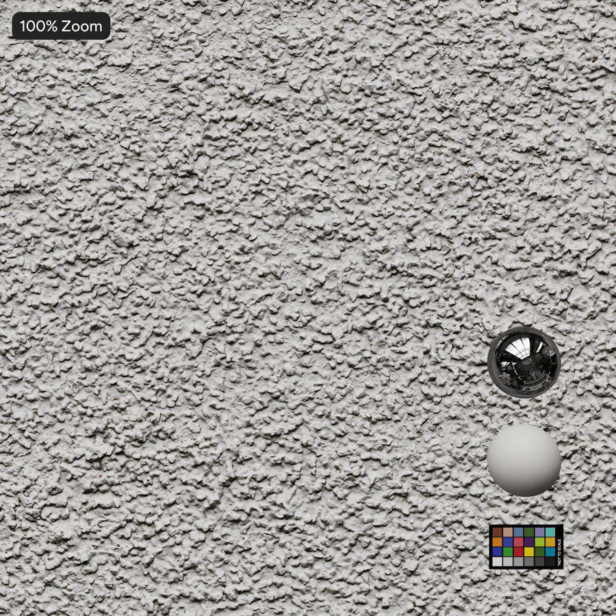 Rough Stucco Plaster Wall Texture, White