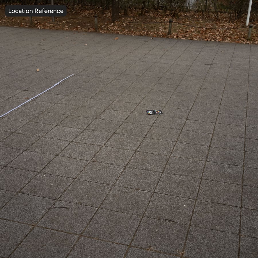 Worn Aggregate Stone Paver Texture