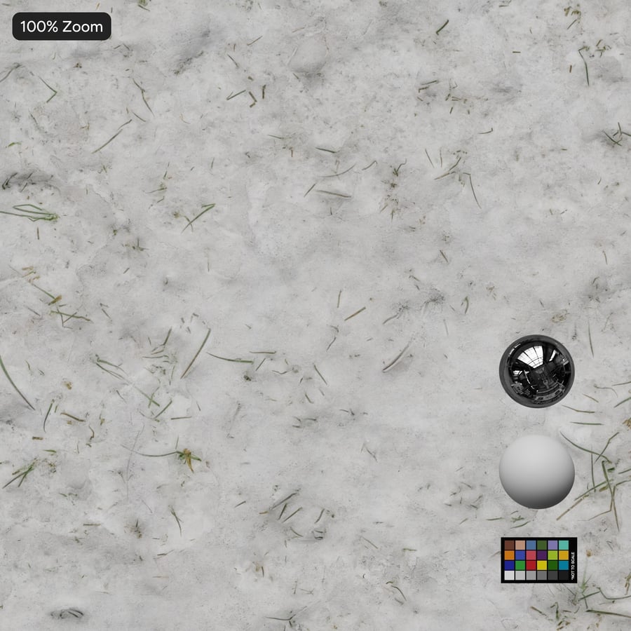 Texture erba innevata