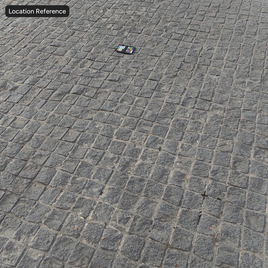 Textura opotřebované dlažby
