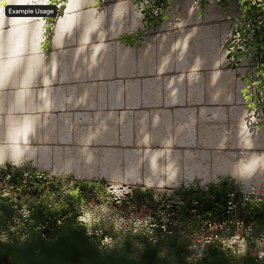 Texture per pareti in pietra calcarea roughness