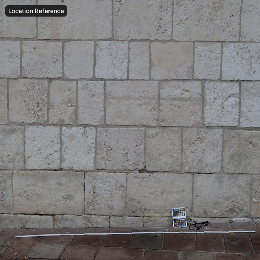 Texture per pareti in pietra calcarea roughness