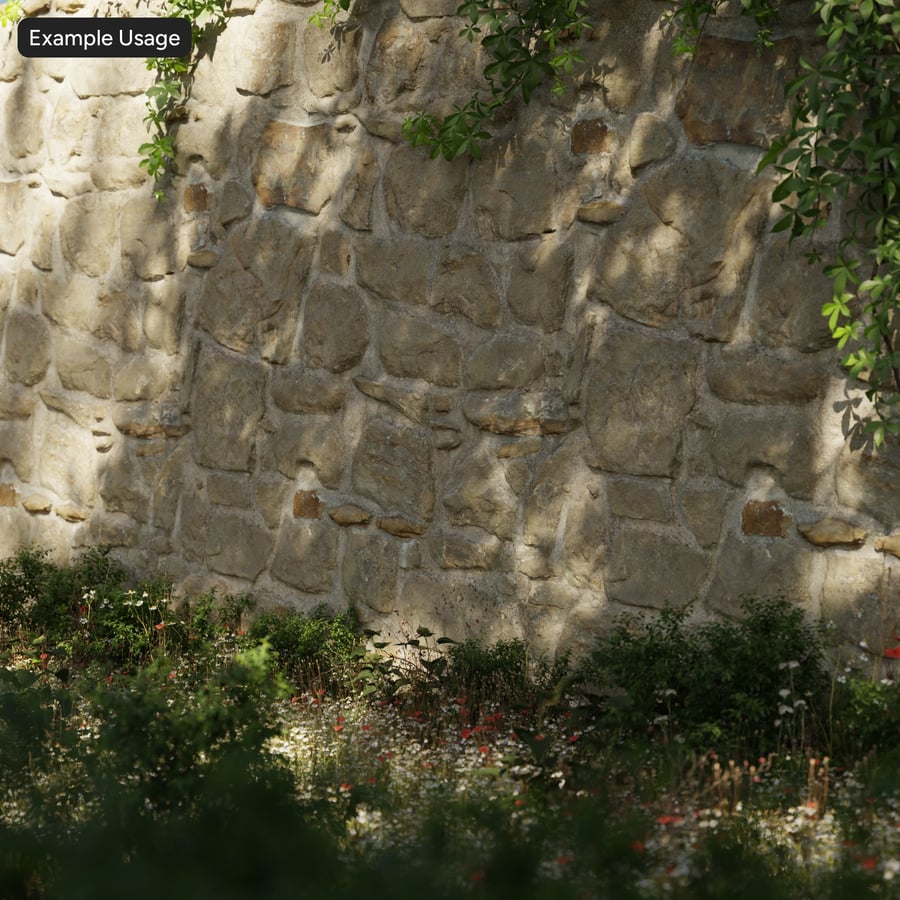 Texture muro in pietra antica