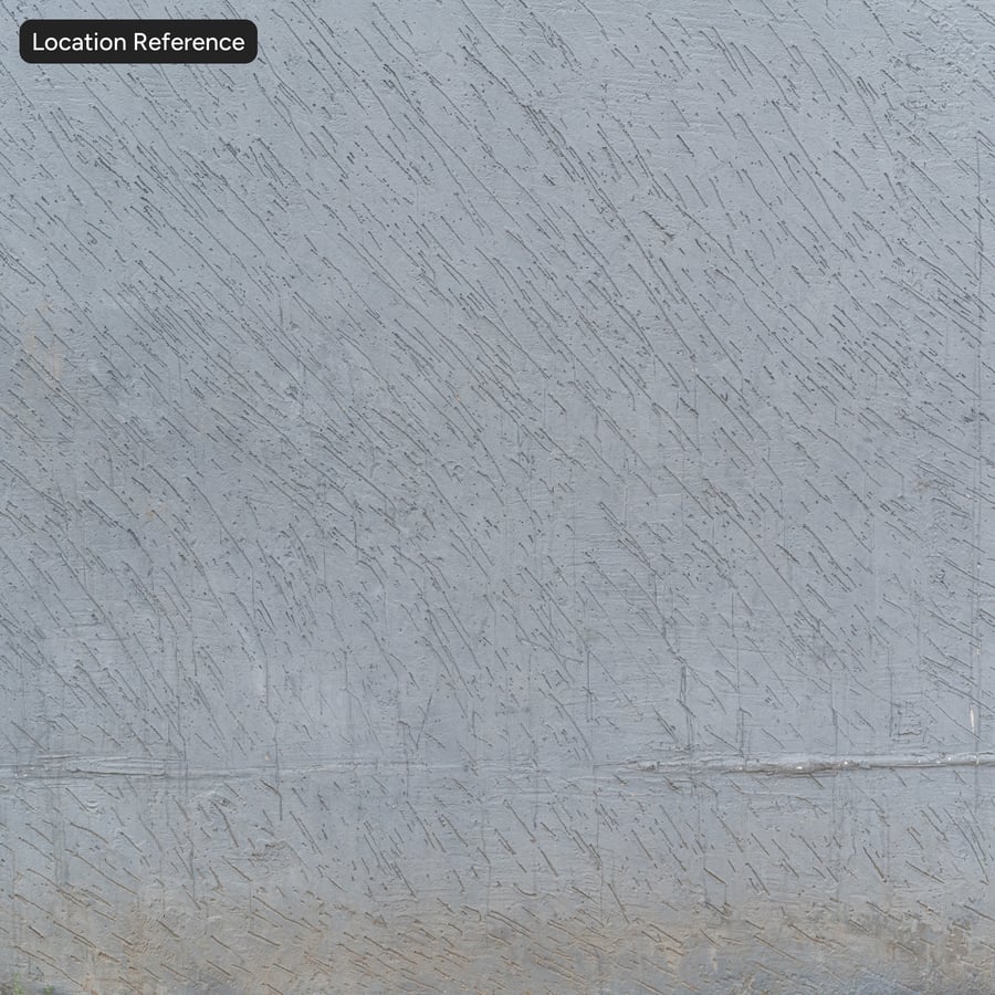 Tekstur Dinding Plester Tergores, Biru