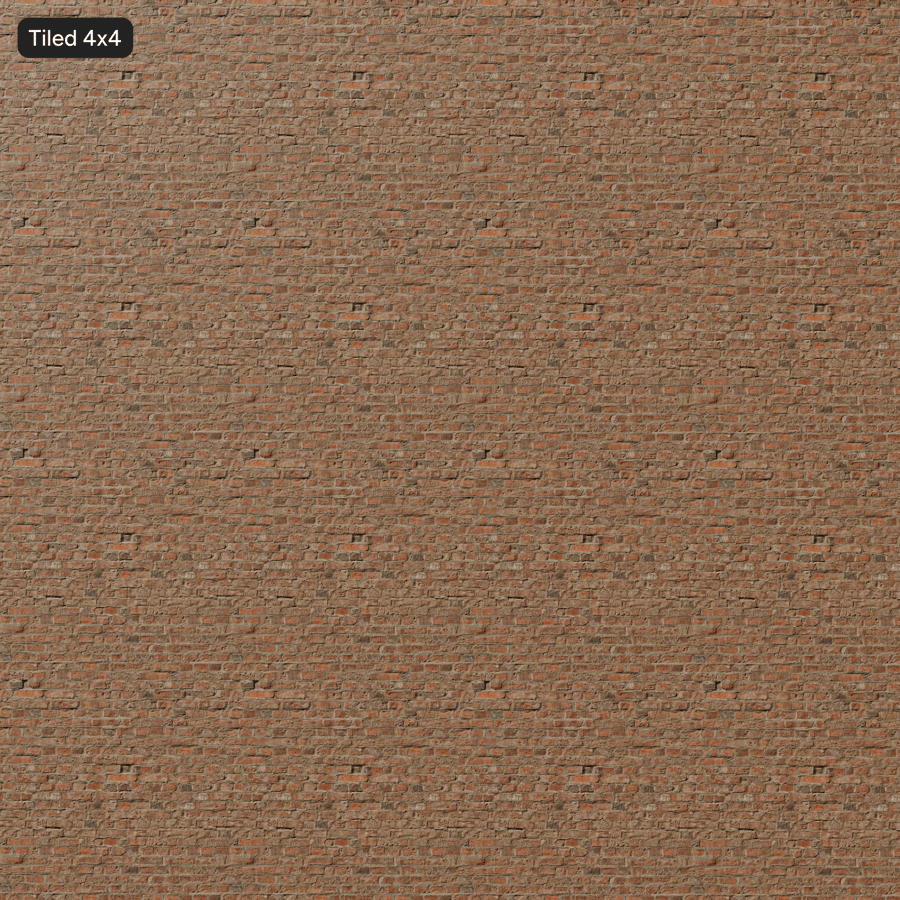 Old Fleming Bond Brick Wall Texture