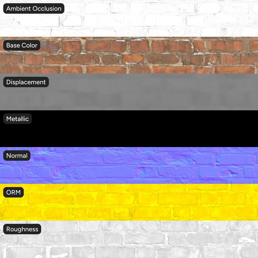 Texture per pareti in mattoni Old English Bond