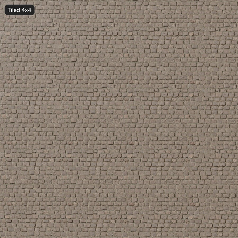 Dirty Ορθογώνια Cobblestone Paver υφή