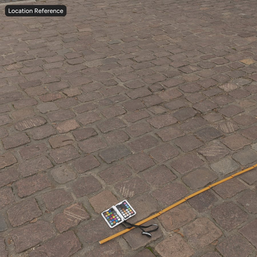 Dirty Ορθογώνια Cobblestone Paver υφή