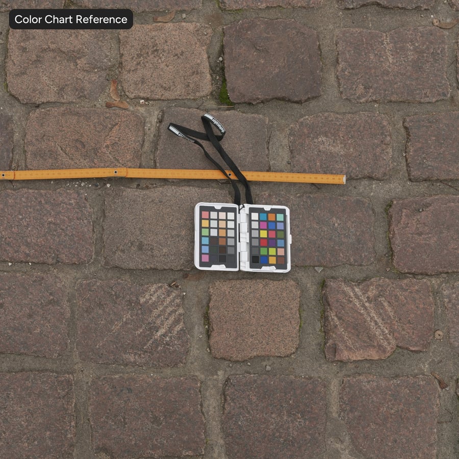 Dirty Ορθογώνια Cobblestone Paver υφή