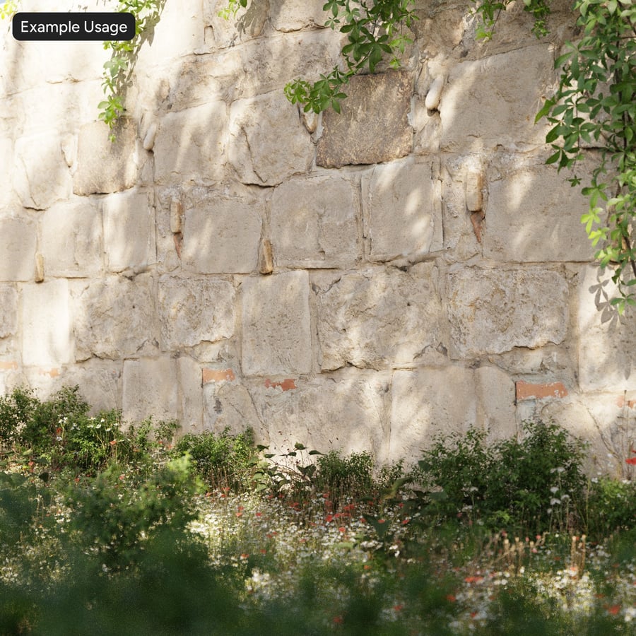 Texture d'un vieux mur en blocs de pierre