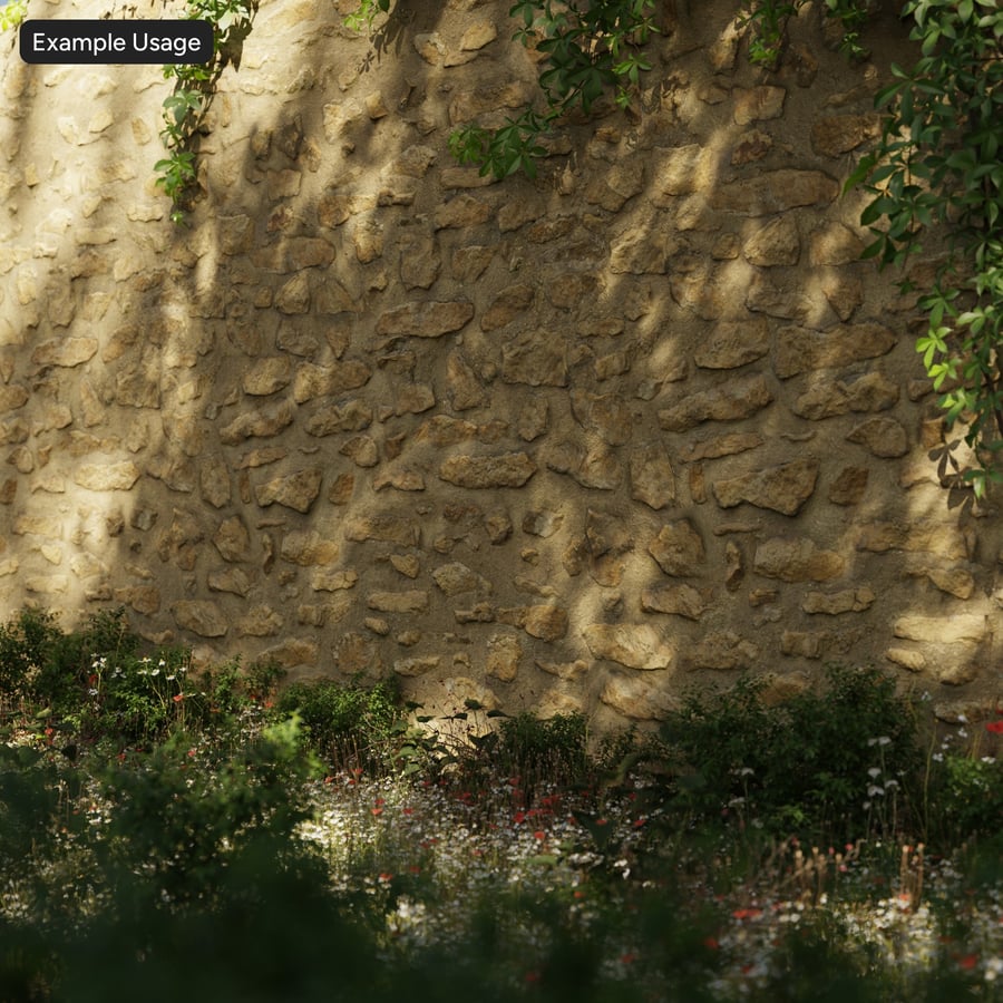 Tung murad stenmur Textur, sandsten
