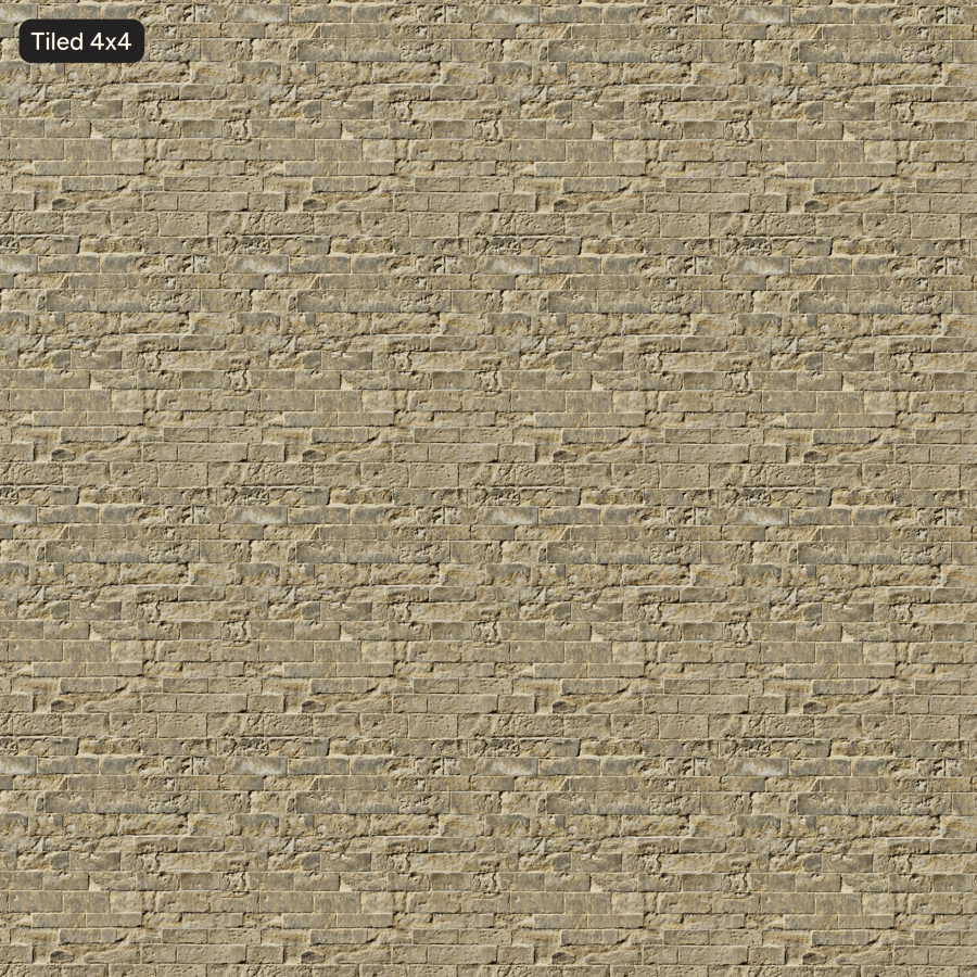 Alte abblätternde Sandsteinwandstruktur, Beige