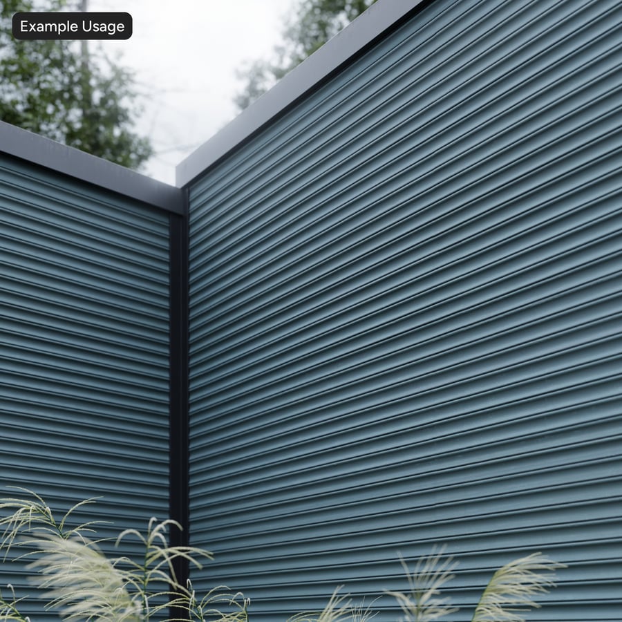 Texture per porte a rullo in metallo perforato, verde