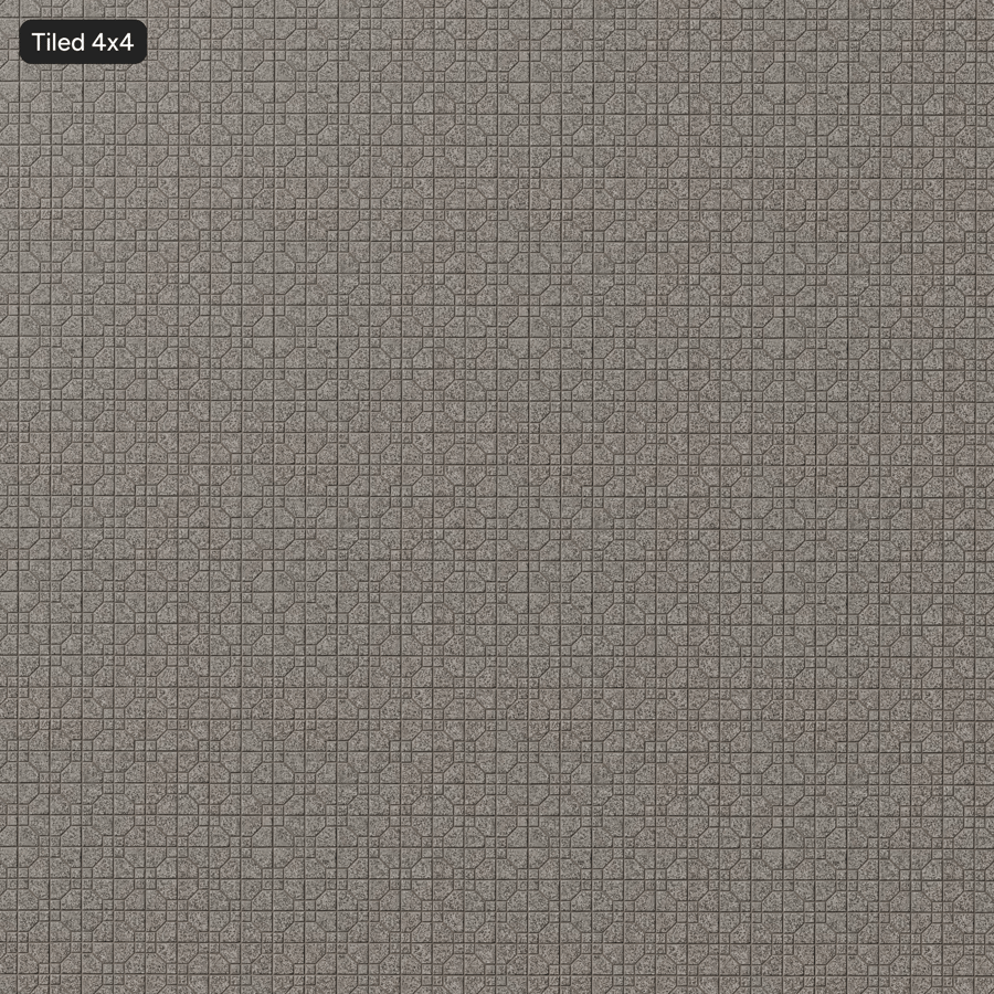 Aggregat Terrazzo-Steinpflasterstruktur, grau