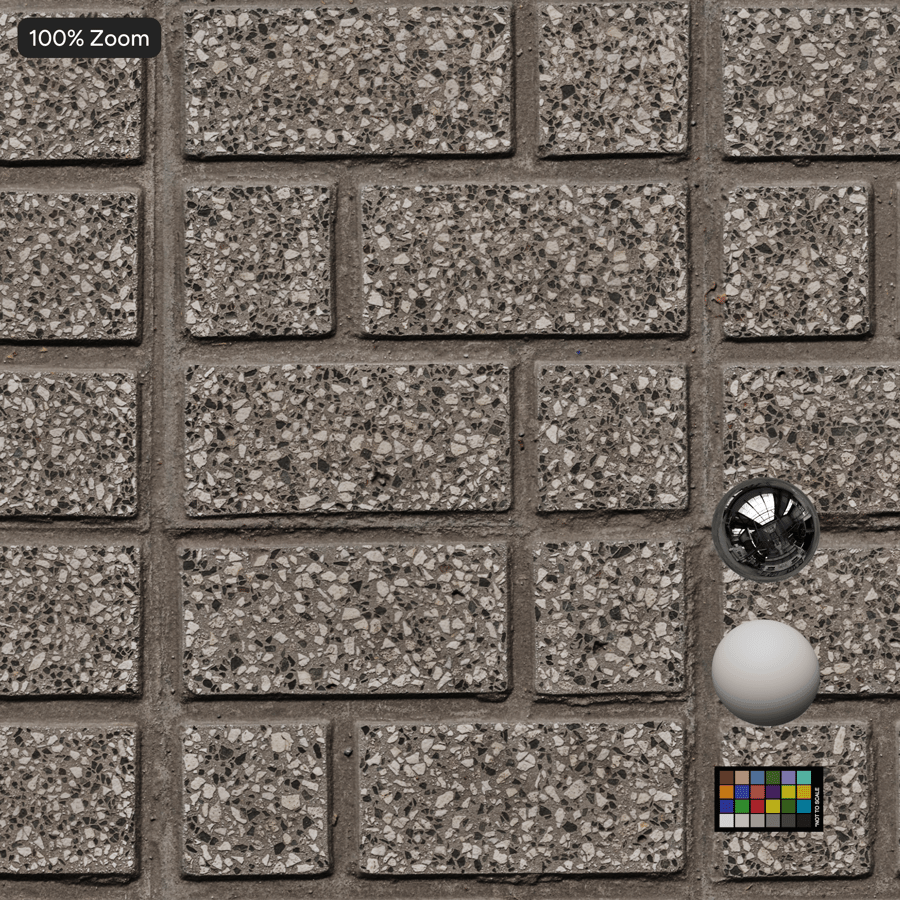 Aggregat Terrazzo Stenbeläggning Textur