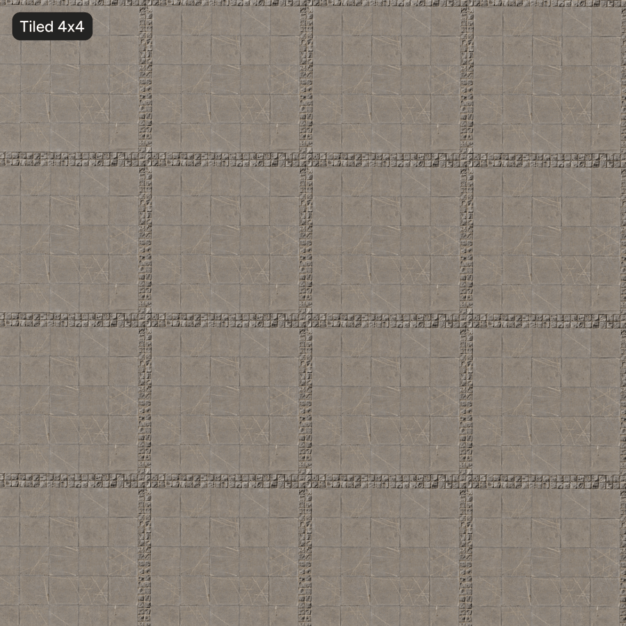 Cobblestone with Stone Floor Texture