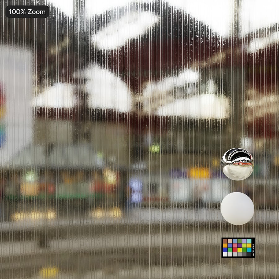 Dekoratives Glas Max Ligne Textur