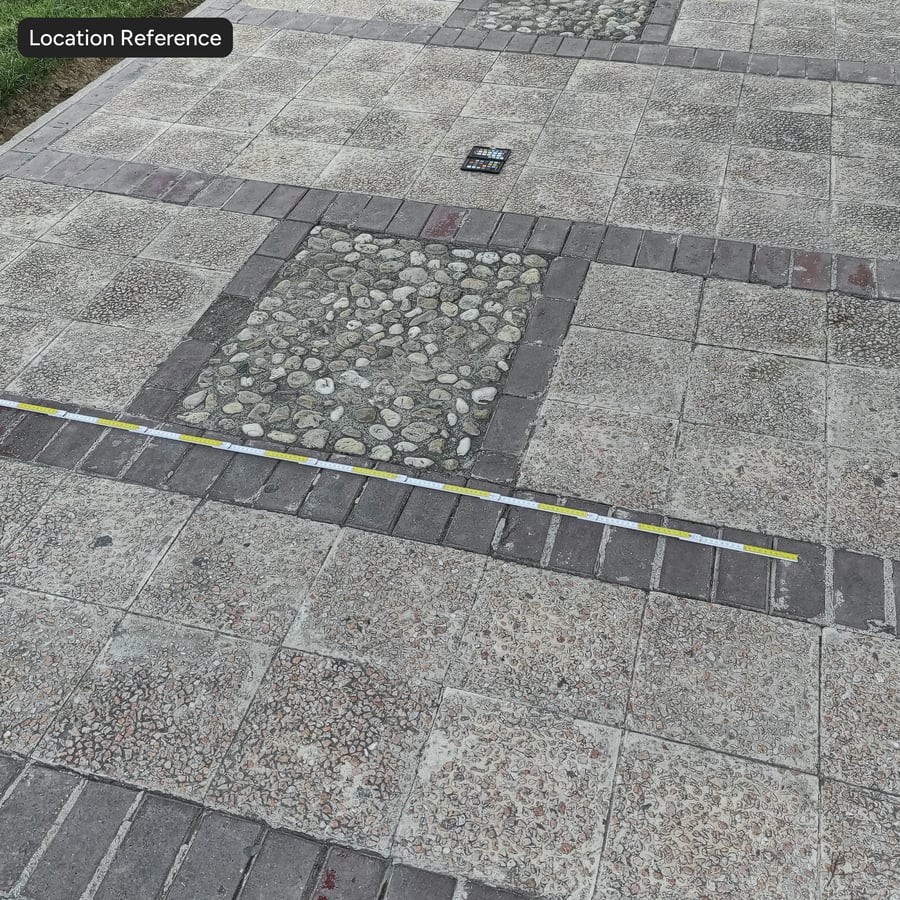 Aggregate Concrete and Cobblestone Paver Texture