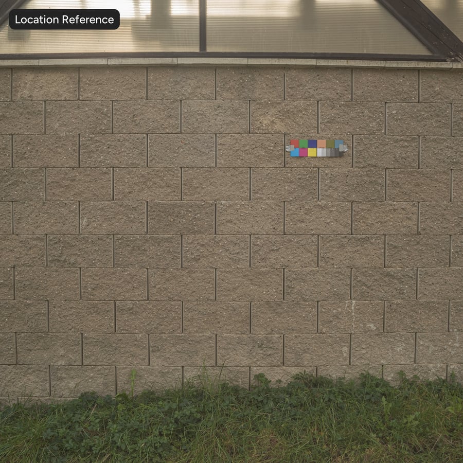 Rough Split Face Running Stone Block Wall Texture, Beige