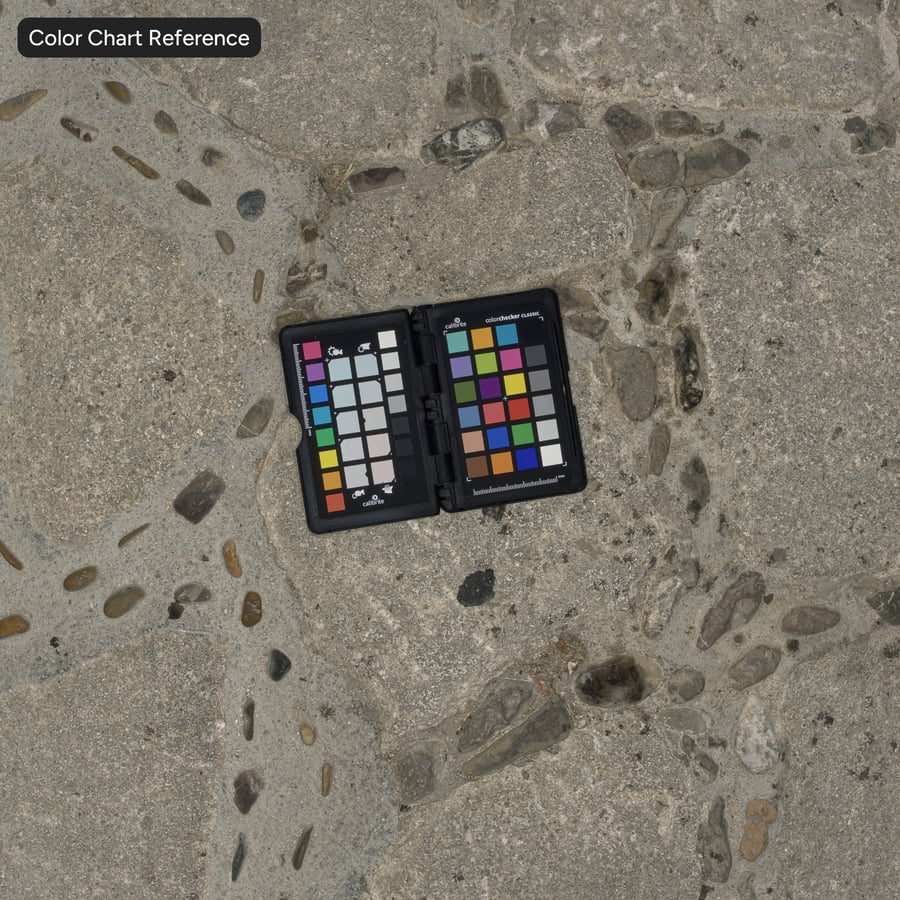 Mixed Cobblestone Paver Texture