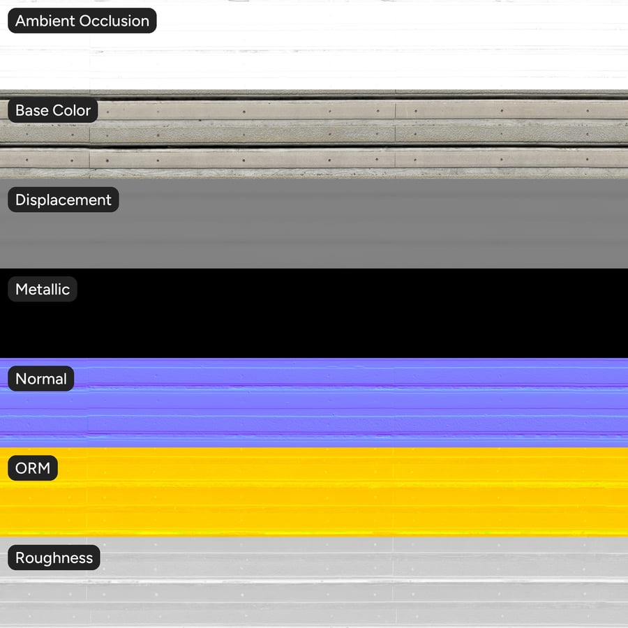 Tread and Grip Ahşap Güverte Dokusu, Beyaz