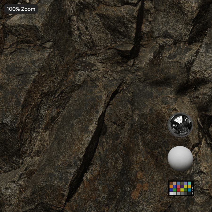 Jagged Cliff Rock Texture