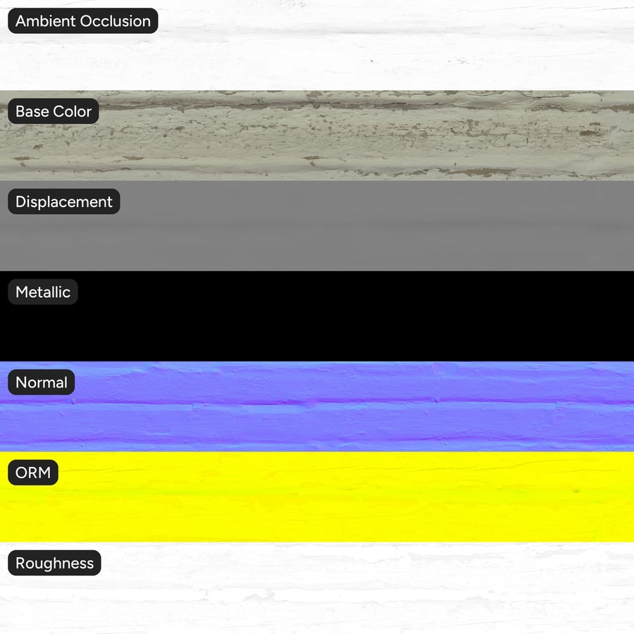 Textura de pared de revestimiento de troncos de madera descascarillada, crema