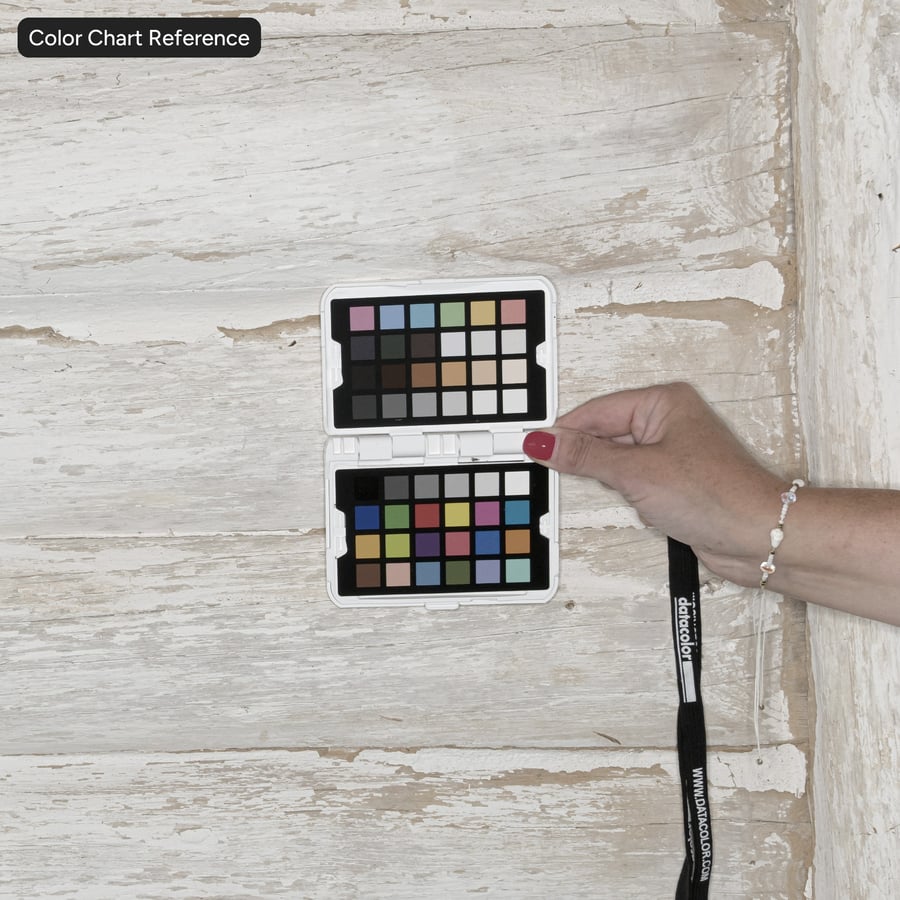 Painted Wood Log Siding Wall Texture, White