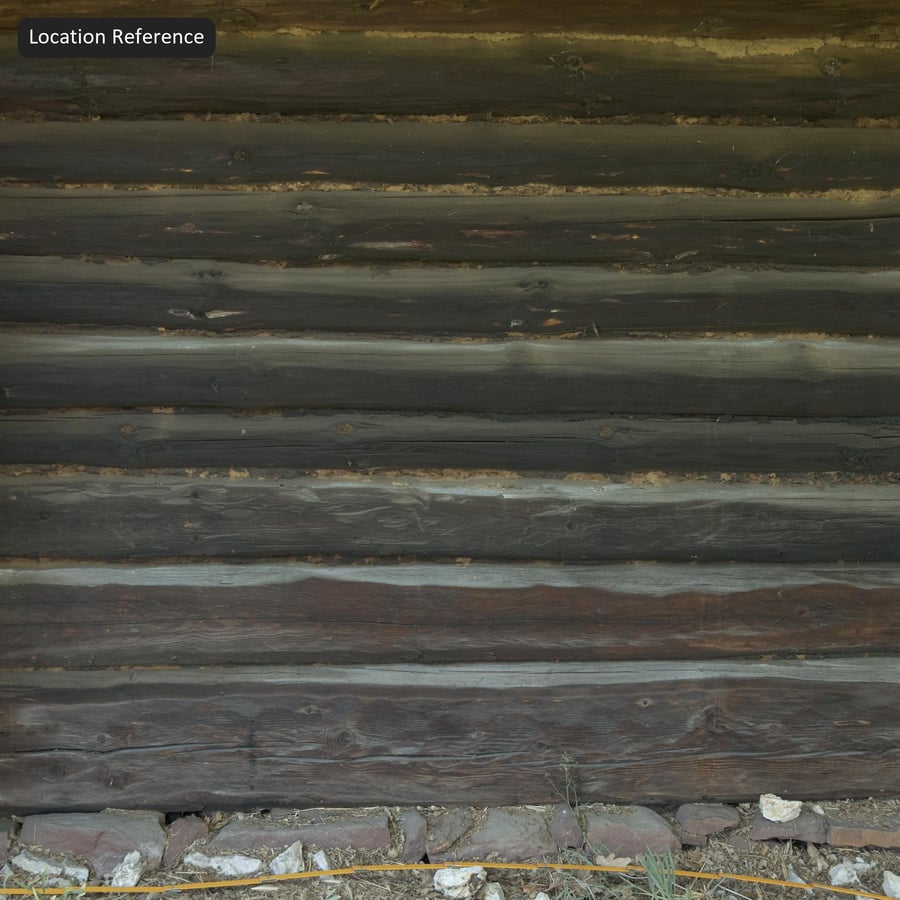 Wandtextuur Rustieke Houten Log Siding