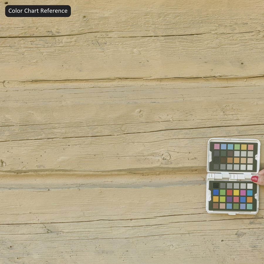Worn Wood Log Siding Wall Texture, Oak