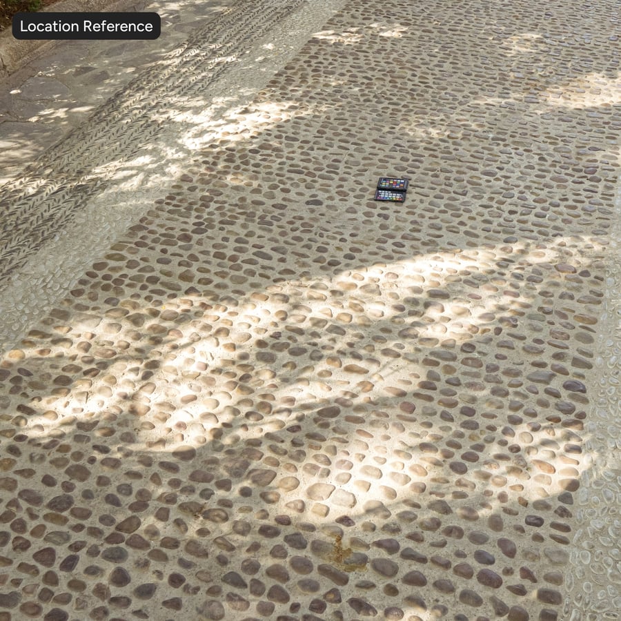 Mixed Decorative Cobblestone Texture