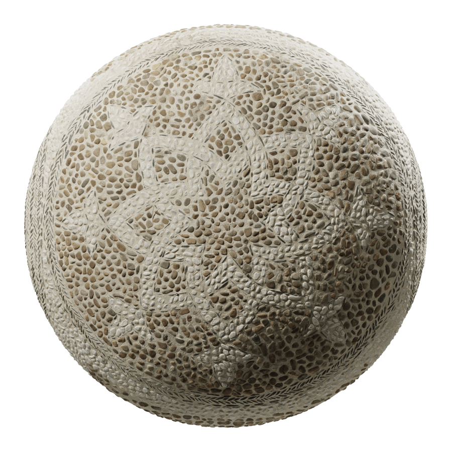Decorative Cobblestone Texture