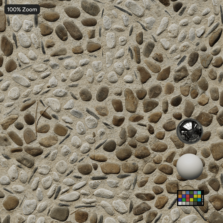 Decorative Cobblestone Texture