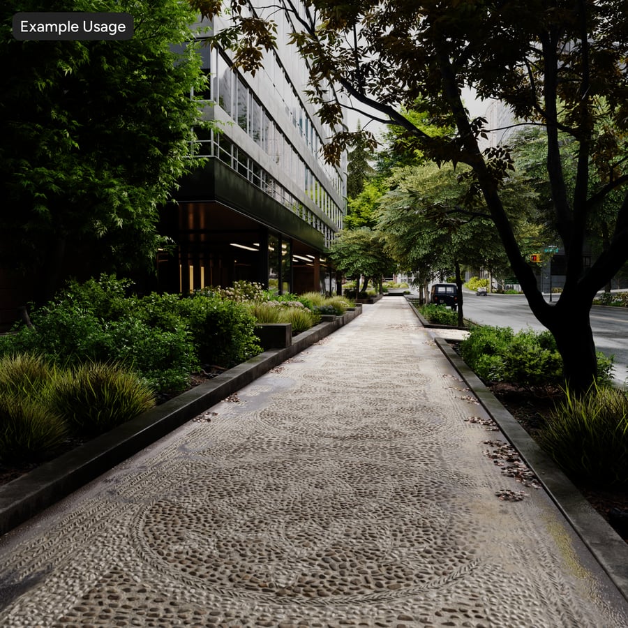 Decorative Cobblestone Texture