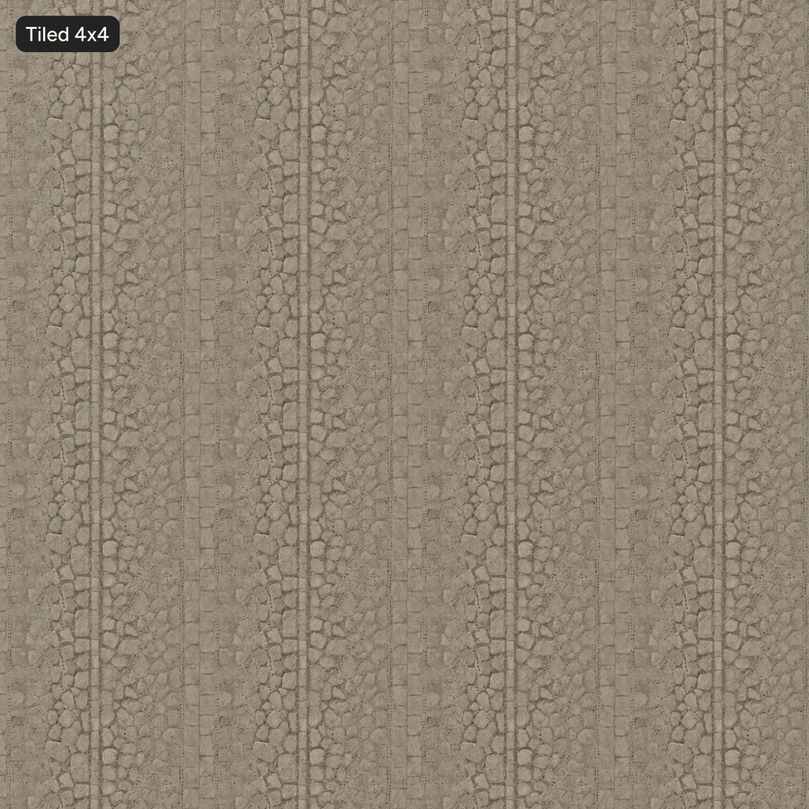 Vieille texture mixte de pavés