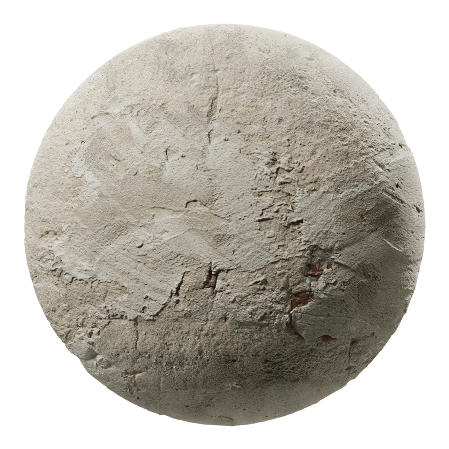 Textura de parede de gesso com espátula antiga
