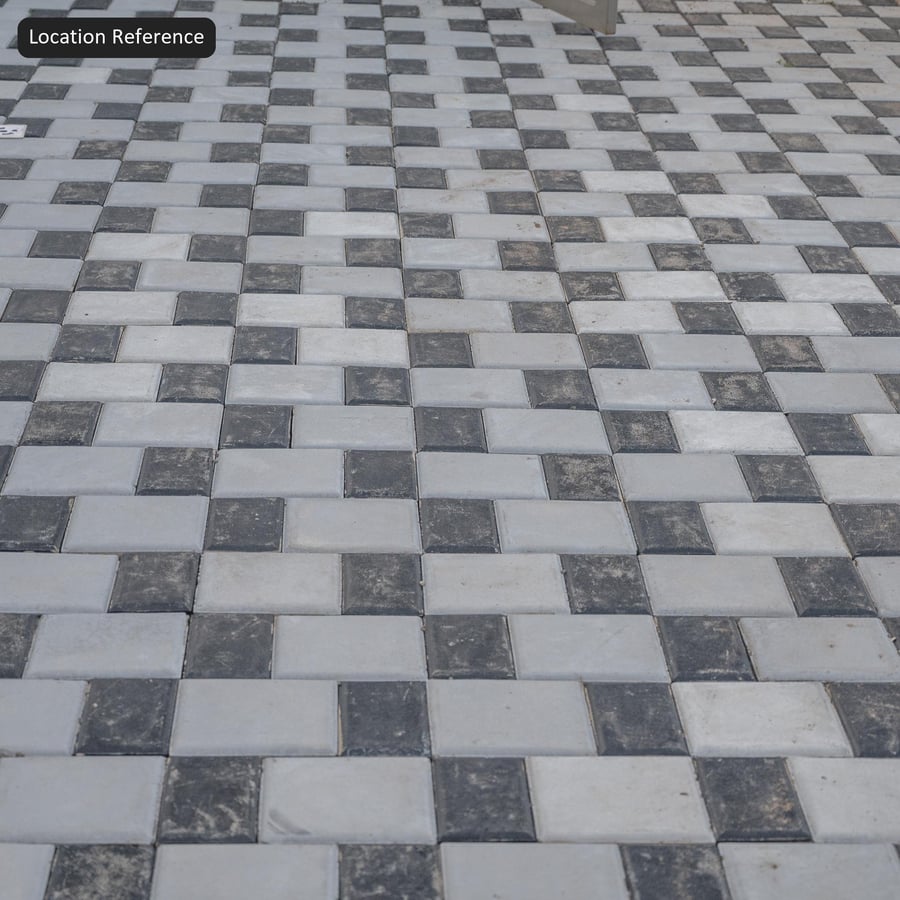 Textura de ladrilho fosco desgastado, xadrez