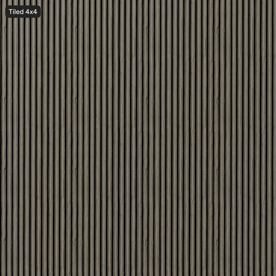 Corrugated Metal Wall Texture