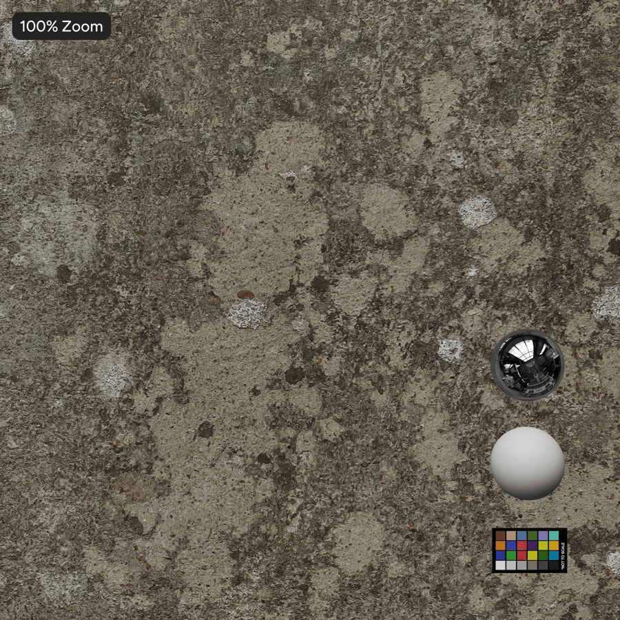 Mottled Concrete Wall Texture