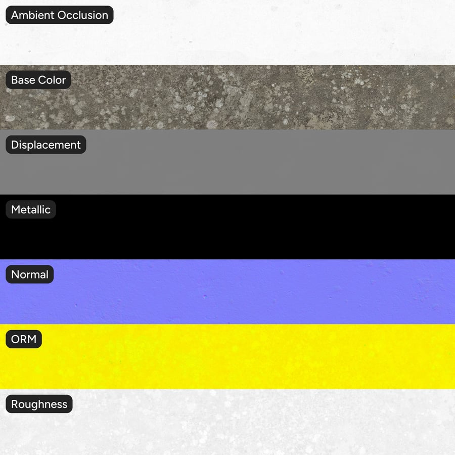 Mottled Concrete Wall Texture
