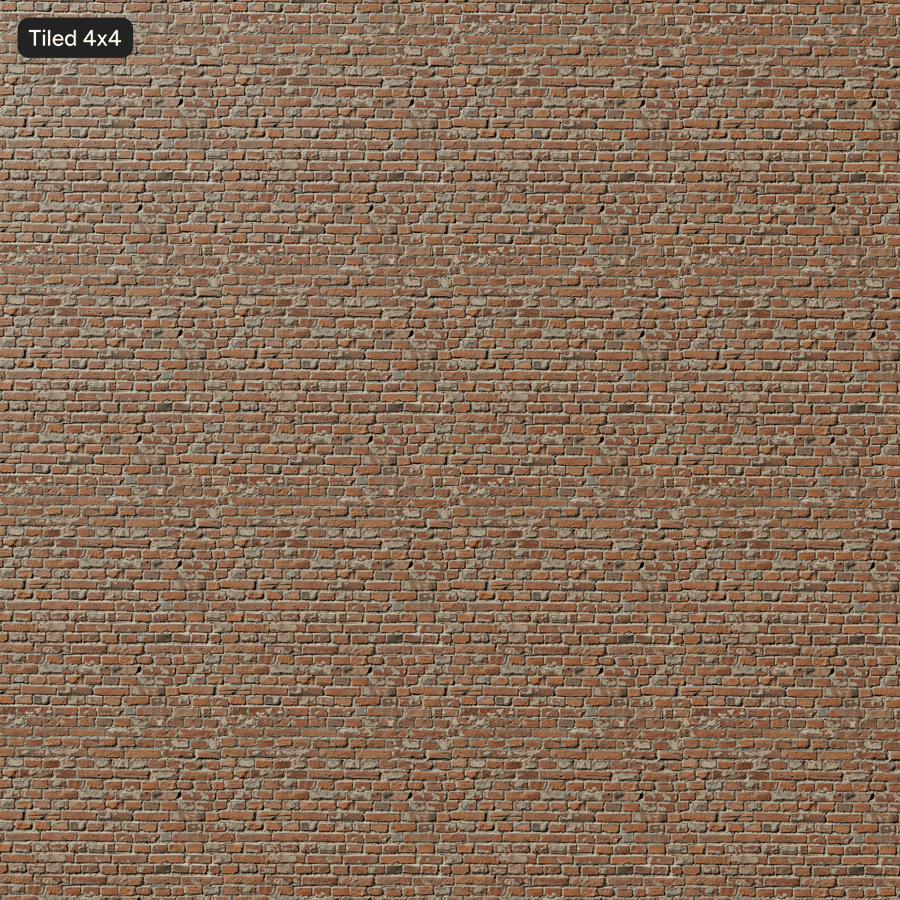 Textura opotřebované cihlové zdi