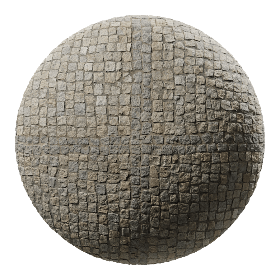 Decorative Square Paver Texture