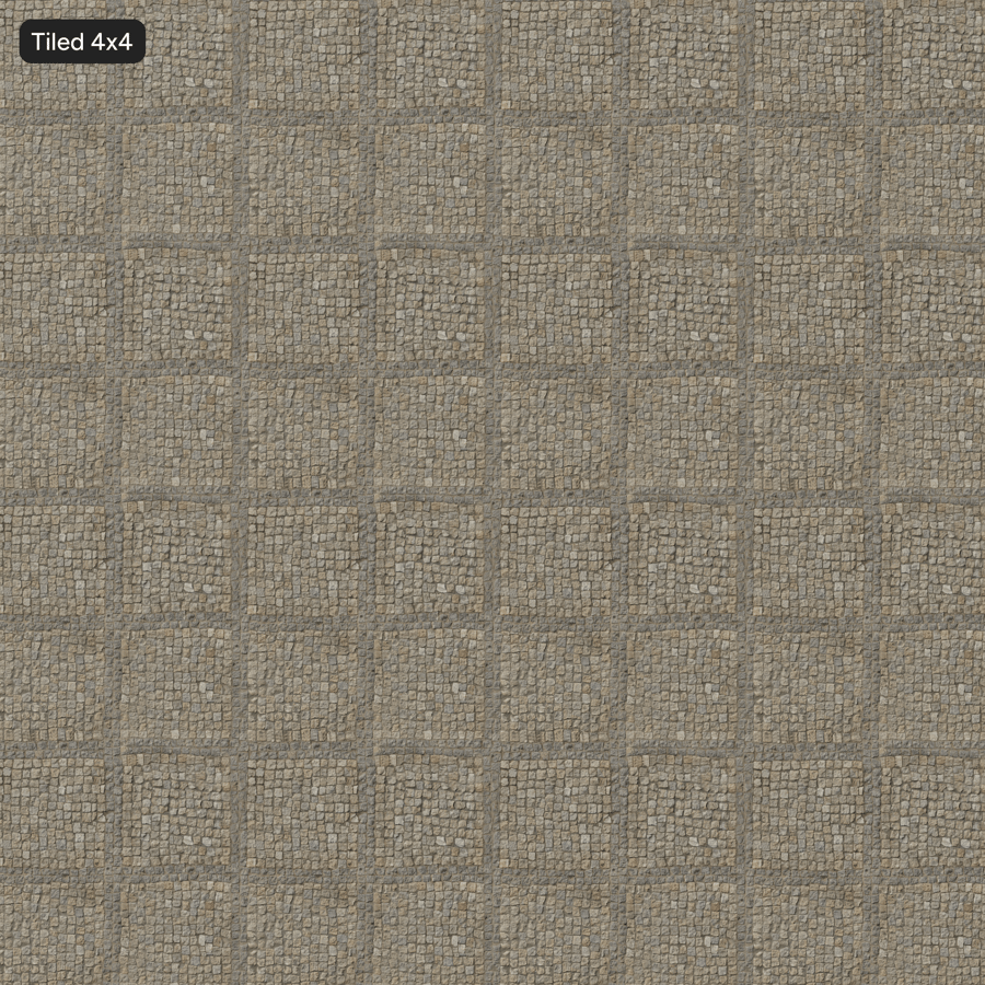 Decorative Square Paver Texture