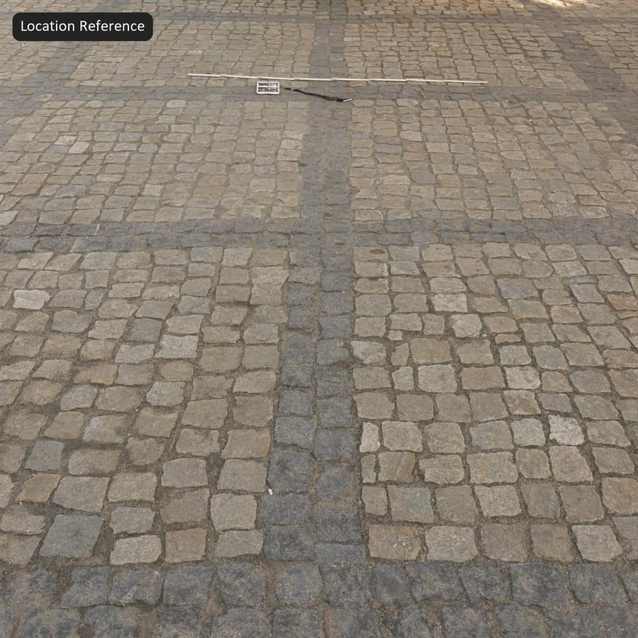 Decorative Square Paver Texture