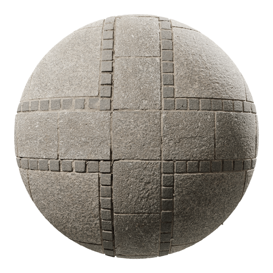 Texture di piastrelle in granito e ciottoli consumati