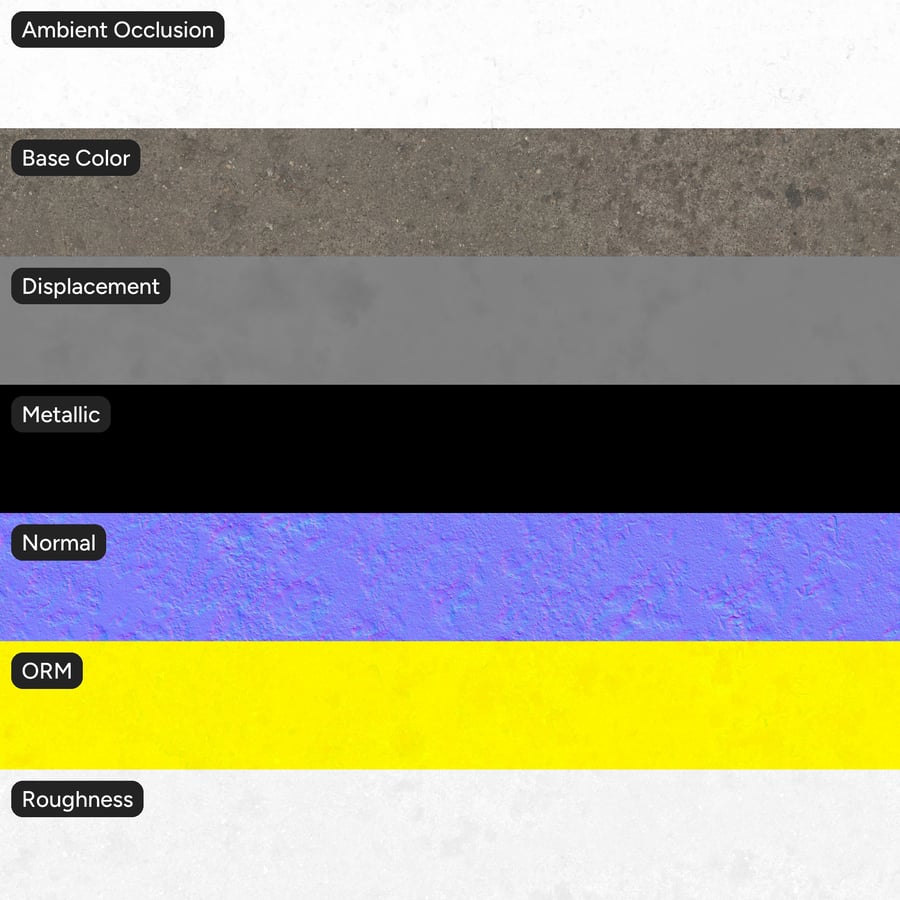 Beschadigd Gepit Ruw Beton Textuur