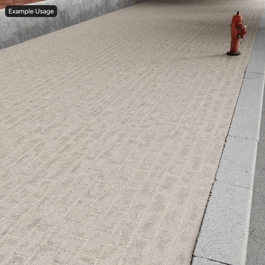 Rectangle Granite Tile Stone Paver Texture