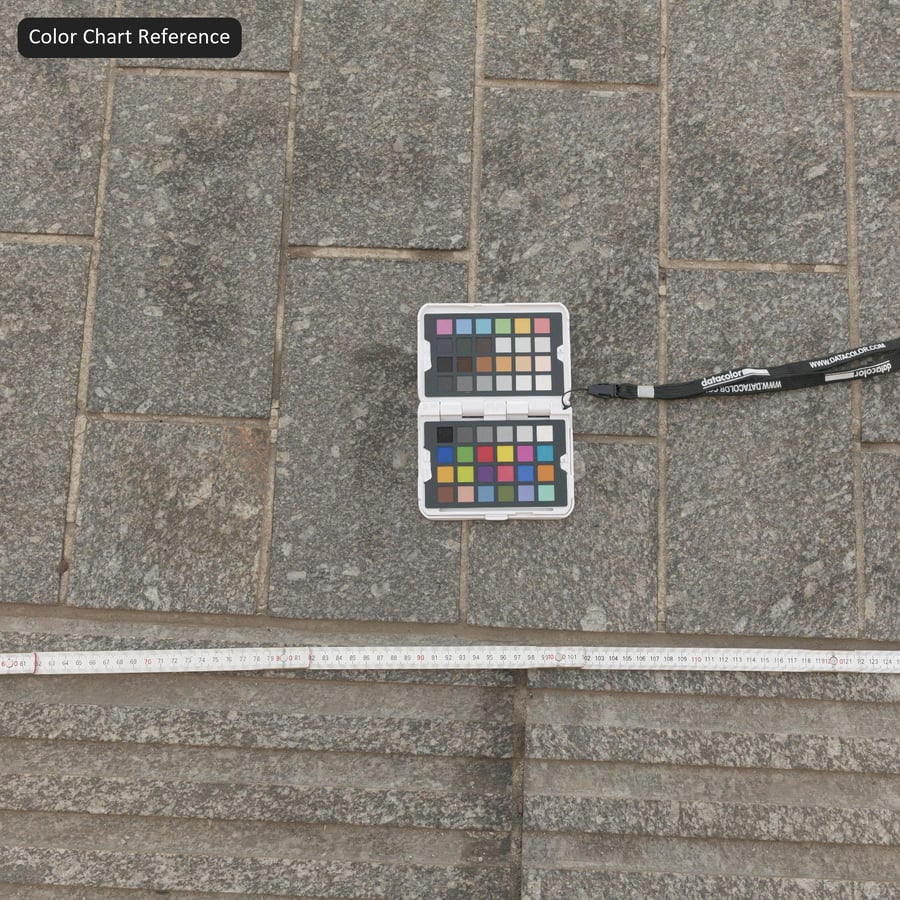 Rectangle Granite Tile Stone Paver Texture