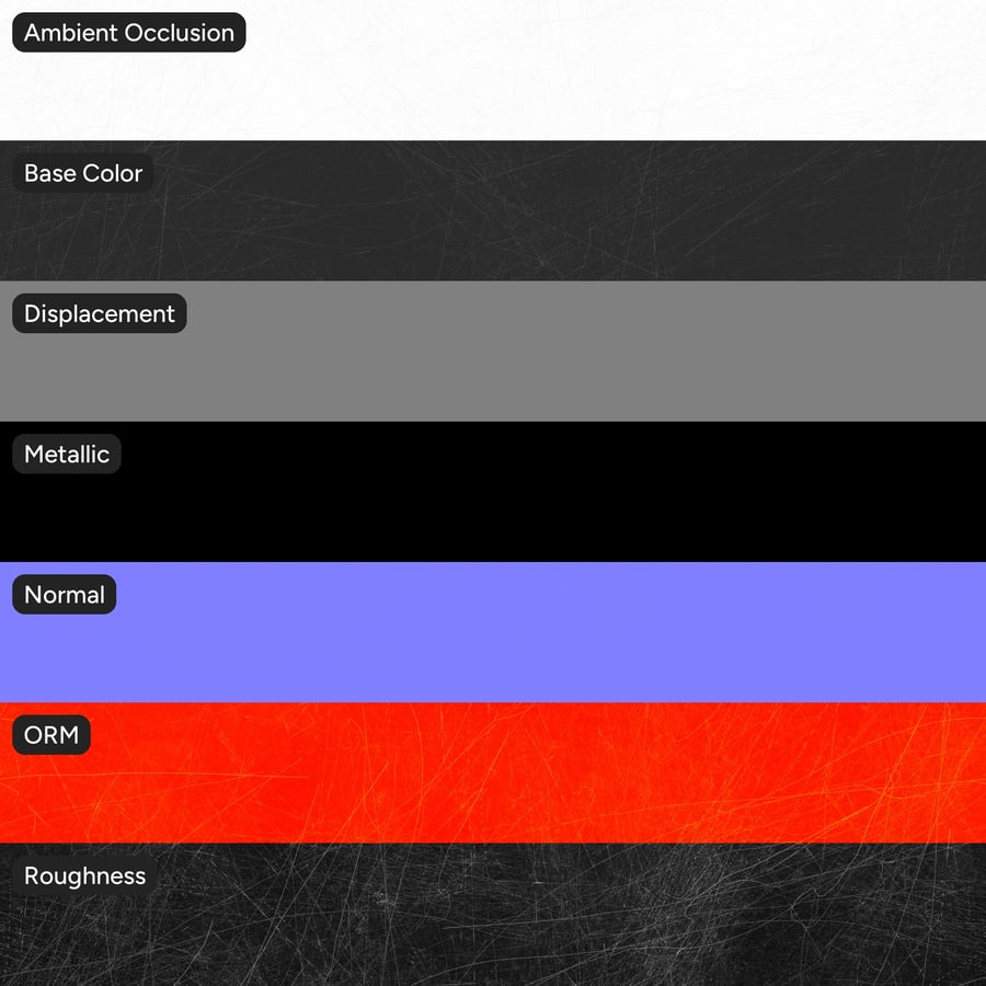 Lichte krasjes decal textuur, grijs